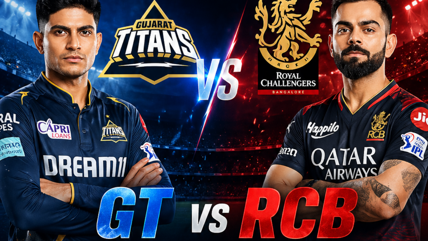 GT vs RCB Live Free 😳 Watch Full Match Now